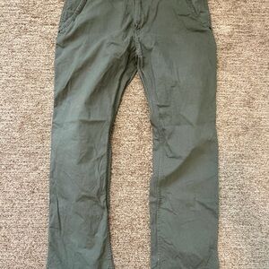 Eddie Bauer Olive Chinos - Size 34x32